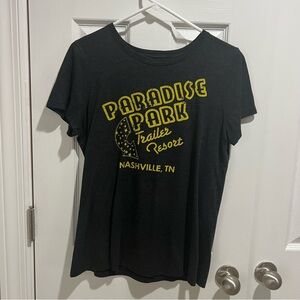 3/$20 Black Paradise Park Graphic T-Shirt